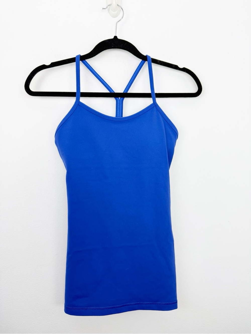 Lululemon Power Y Tank Top Cobalt Blue Size 4